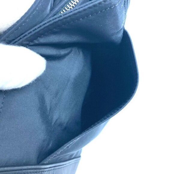 HERMES Acapulco Basas MM Bag Crossbody Shoulder Bag Nylon Black - Picture 12 of 15